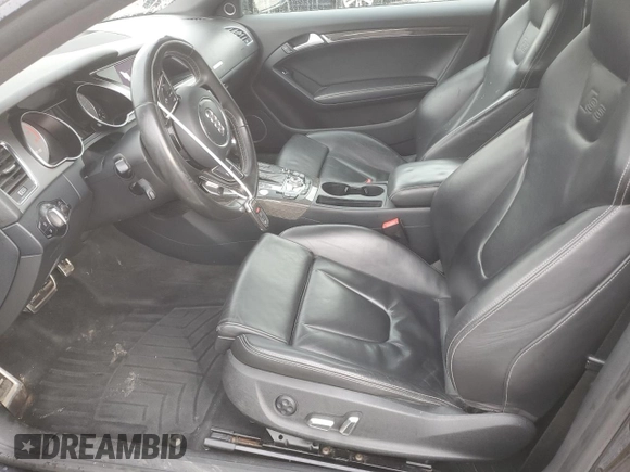 2013 Audi S5 Premium Plus z VIN WAUCGAFR2DA027699, wystawiony jako Copart lot #83947234 z przebiegiem Nie podano mil oraz Szkoda całkowita • Salvage title. Historia ofert i sprzedaży dostępna na DreamBid. Obrazek 7.