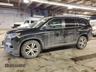 2016 Honda Pilot EX-L with VIN 5FNYF6H72GB048648, listed as a Copart auction lot 45945225 with 116,737 mi miles and Salvage Title. Bid and sale history available at carsss.com. Image 1.
