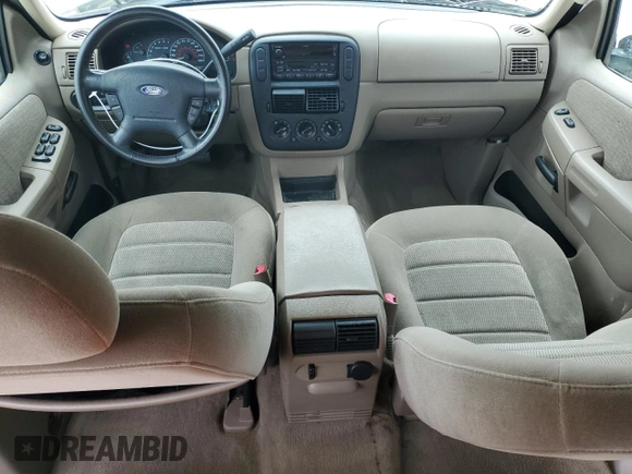 2002 Ford Explorer XLT with VIN 1FMZU63K42UD20344, listed as a Copart auction lot 50005215 with 63,640 mi miles and Salvage Title. Bid and sale history available at DreamBid. Image 8.