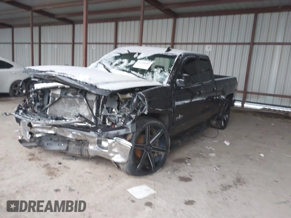 2015 Chevrolet Silverado 1500 LT with VIN 1GCRCREC5FZ402543, listed as a IAAI auction lot 41290500 with 136,079 mi miles. Bid and sale history available at carsss.com. Image 2.