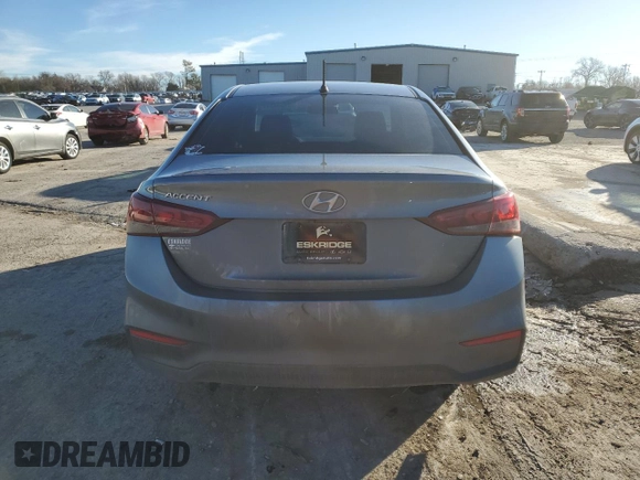 2018 Hyundai Accent SEL with VIN 3KPC24A32JE007242, listed as a Copart auction lot 37953434 with 106,653 mi miles. Bid and sale history available at carsss.com. Image 6.