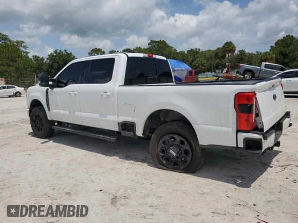 2024 Ford F-250 XL with VIN 1FT8W2BAXRED72805, listed as a Copart auction lot 58874235 with 19,786 mi miles and Salvage title. Bid and sale history available at DreamBid. Image 2.
