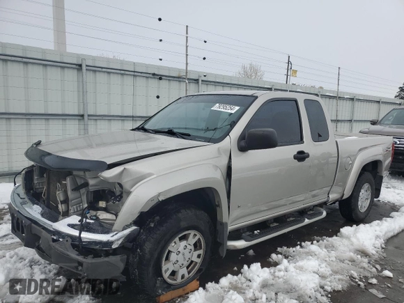 2007 GMC Canyon Work Truck with VIN 1GTDT19E178152846, listed as a Copart auction lot 79295254 with 217,332 mi miles and Salvage Title. Bid and sale history available at carsss.com. Image 1.
