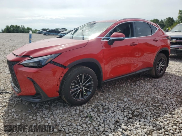 2023 Lexus NX with VIN 2T2AGCEZ2PC030136, listed as a Copart auction lot 62011404 with 4,860 mi miles and Salvage Title. Bid and sale history available at carsss.com. Image 1.