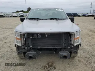 2021 Ford F-150 XL with VIN 1FTEX1CB2MKE77401, listed as a Copart auction lot 52754445 with 87,029 mi miles and Salvage title. Bid and sale history available at DreamBid. Image 5.