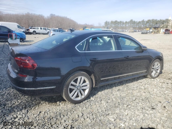 2017 Volkswagen Passat 1.8T SEL Premium with VIN 1VWCT7A31HC072497, listed as a Copart auction lot 48869885 with 62,882 mi miles and Salvage Title. Bid and sale history available at carsss.com. Image 3.