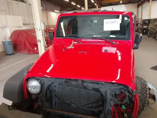 2017 Jeep Wrangler Unlimited Sport with VIN 1C4BJWDG0HL597113, listed as a IAAI auction lot 41764073 with 96,531 mi miles. Bid and sale history available at carsss.com. Image 13.