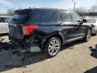 2023 Ford Explorer Platinum with VIN 1FM5K8HCXPGB48019, listed as a Copart auction lot 42114015 with 20,440 mi miles and Salvage title. Bid and sale history available at DreamBid. Image 3.
