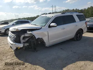 2019 Ford Expedition Limited с VIN 1FMJU1KT6KEA84817, выставлен на аукционе Copart как лот 52631795 с пробегом 57 888 миль миль и Списание • Salvage title. История ставок и продаж доступна на DreamBid. Изображение 1.