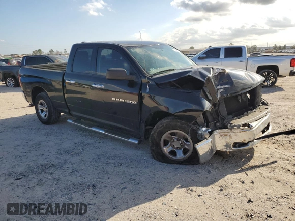 2012 Ram 1500 ST with VIN 1C6RD6FK2CS128330, listed as a Copart auction lot 86471324 with 242,324 mi miles and Salvage title. Bid and sale history available at DreamBid. Image 4.