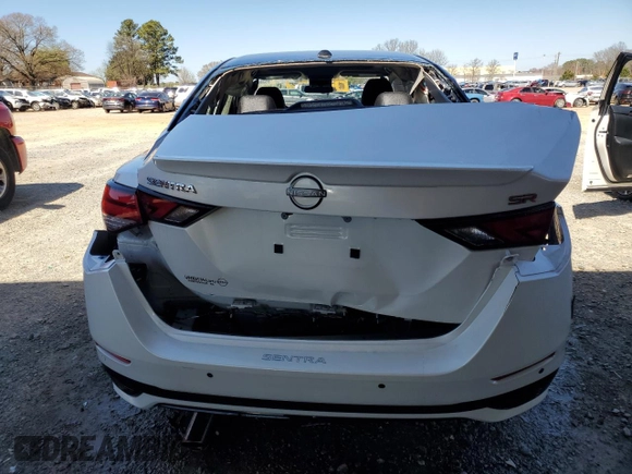 2024 Nissan Sentra SR with VIN 3N1AB8DV7RY309540, listed as a Copart auction lot 49510215 with 12,670 mi miles and Salvage Title. Bid and sale history available at carsss.com. Image 6.