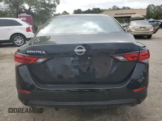 2025 Nissan Sentra S z VIN 3N1AB8BV4SY222249, wystawiony jako Copart lot #51528465 z przebiegiem 10 066 mil mil oraz Szkoda całkowita • Salvage title. Historia ofert i sprzedaży dostępna na DreamBid. Obrazek 6.