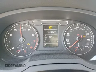 2018 Audi Q3 Premium with VIN WA1ECCFS2JR024976, listed as a Copart auction lot 57471535 with 47,711 mi miles and Salvage title. Bid and sale history available at DreamBid. Image 9.