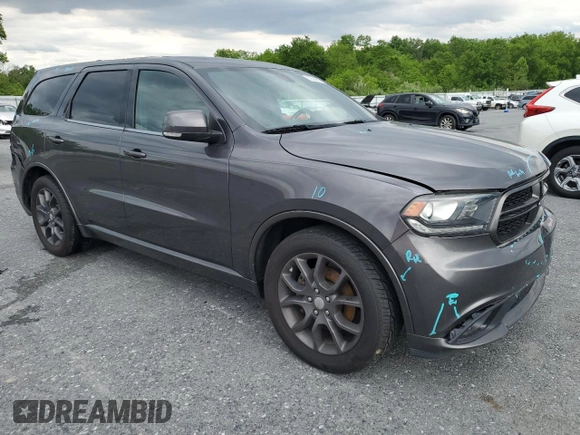 2017 Dodge Durango R/T z VIN 1C4SDJCT5HC898730, wystawiony jako Copart lot #56344635 z przebiegiem 98 996 mil mil oraz Szkoda całkowita • Salvage title. Historia ofert i sprzedaży dostępna na DreamBid. Obrazek 4.