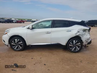 2018 Nissan Murano SV with VIN 5N1AZ2MG9JN167292, listed as a IAAI auction lot 42007243 with 141,191 mi miles and . Bid and sale history available at carsss.com. Image 14.