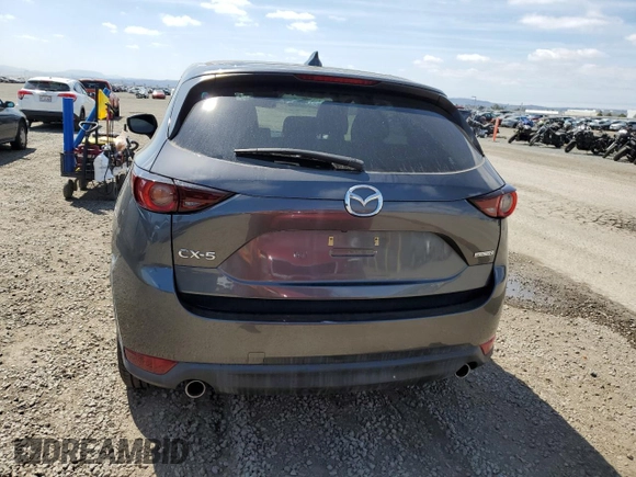 2020 Mazda CX-5 Touring with VIN JM3KFACM3L0849787, listed as a Copart auction lot 50655355 with 43,229 mi miles and Salvage Title. Bid and sale history available at carsss.com. Image 6.