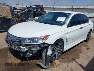 2016 Honda Accord Sport with VIN 1HGCR2F53GA047711, listed as a IAAI auction lot 42080322 with 211,635 mi miles and . Bid and sale history available at DreamBid. Image 6.