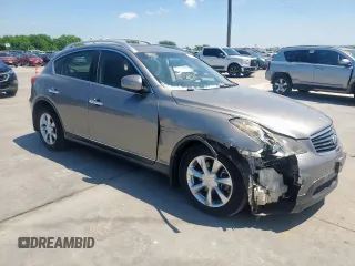 2008 Infiniti EX Journey with VIN JNKAJ09E18M306787, listed as a Copart auction lot 54177615 with 97,517 mi miles and Salvage Title. Bid and sale history available at DreamBid. Image 4.