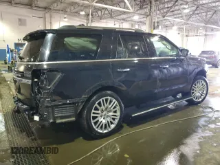 2024 Ford Expedition Limited with VIN 1FMJU2A81REA41189, listed as a Copart auction lot 44686535 with 15,521 mi miles and Non Repairable. Bid and sale history available at carsss.com. Image 3.