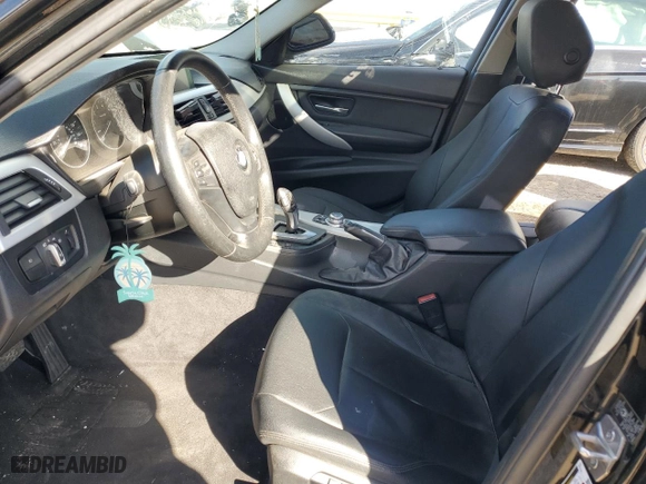 2013 BMW 3 Series 328i with VIN WBA3C1G59DNR45630, listed as a Copart auction lot 44560575 with 0 mi miles and Salvage Title. Bid and sale history available at carsss.com. Image 7.