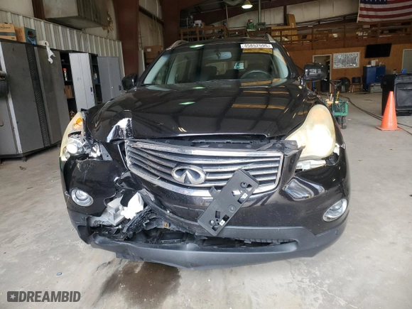 2012 Infiniti EX35 Journey with VIN JN1AJ0HR8CM451262, listed as a Copart auction lot 45852595 with 141,312 mi miles and Salvage Title. Bid and sale history available at carsss.com. Image 5.