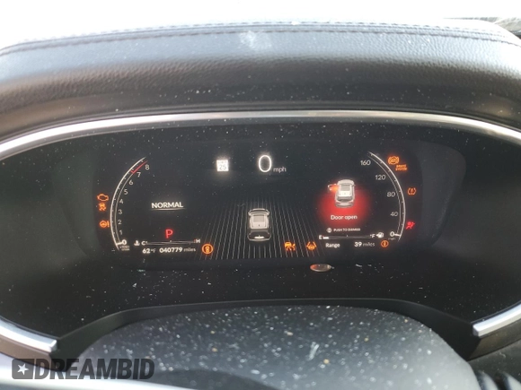 2022 Acura MDX with VIN 5J8YE1H39NL006153, listed as a Copart auction lot 78468454 with 40,779 mi miles and Salvage Title. Bid and sale history available at carsss.com. Image 9.