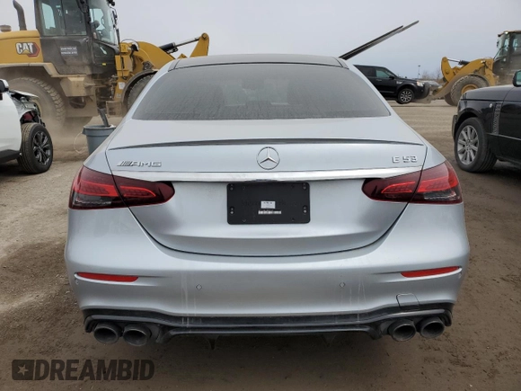 2022 Mercedes-Benz E 53 AMG with VIN W1KZF6BB7NB089512, listed as a Copart auction lot 45865555 with Not Provided miles and Salvage Title. Bid and sale history available at DreamBid. Image 6.