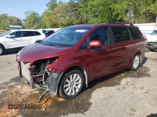 2013 Toyota Sienna XLE with VIN 5TDDK3DC5DS065463, listed as a Copart auction lot 50648205 with 112,779 mi miles and Salvage Title. Bid and sale history available at DreamBid. Image 1.