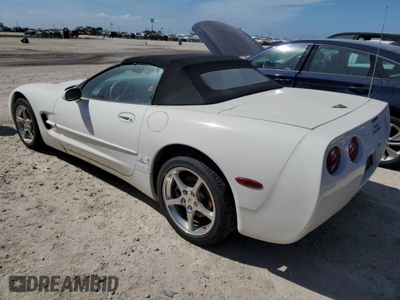 2002 Chevrolet Corvette with VIN 1G1YY32G425126965, listed as a Copart auction lot 75552964 with 0 mi miles and Salvage Title. Bid and sale history available at carsss.com. Image 2.