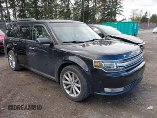 2018 Ford Flex Limited with VIN 2FMGK5D87JBA13975, listed as a IAAI auction lot 42027978 with 108,350 mi miles. Bid and sale history available at carsss.com. Image 1.