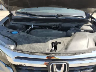 2019 Honda Ridgeline RTL-T with VIN 5FPYK3F67KB031672, listed as a Copart auction lot 55080205 with 106,912 mi miles and Salvage title. Bid and sale history available at DreamBid. Image 11.