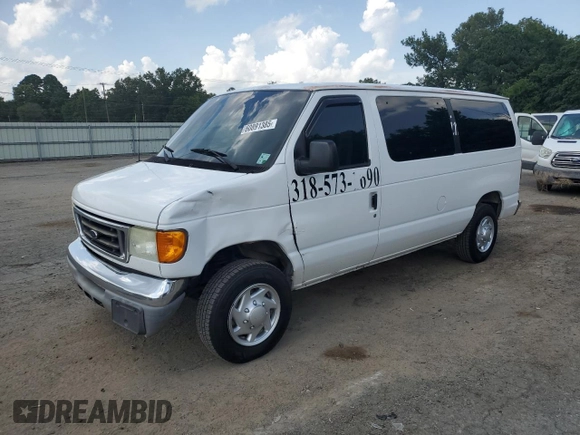 2007 Ford Econoline Passenger XL z VIN 1FMNE11L77DA19889, wystawiony jako Copart lot #60891385 z przebiegiem 275 661 mil mil oraz Szkoda całkowita • Salvage title. Historia ofert i sprzedaży dostępna na DreamBid. Obrazek 1.