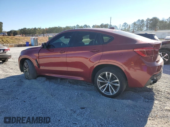 2015 BMW X6 xDrive35i with VIN 5UXKU2C50F0N77795, listed as a Copart auction lot 74575693 with 84,536 mi miles. Bid and sale history available at carsss.com. Image 2.