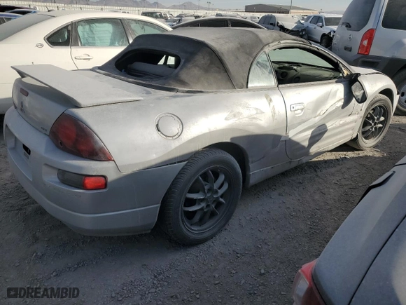 2001 Mitsubishi Eclipse GT with VIN 4A3AE85H41E137415, listed as a Copart auction lot 75770854 with 112,812 mi miles and Non Repairable. Bid and sale history available at carsss.com. Image 3.