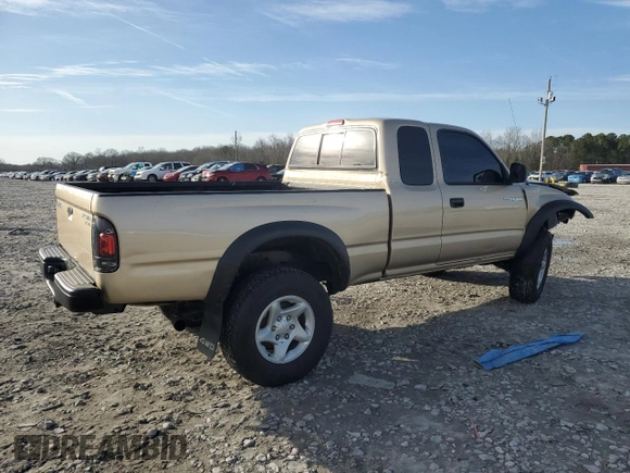 2003 Toyota Tacoma with VIN 5TEWN72N03Z296252, listed as a Copart auction lot 45464345 with 278,621 mi miles and Salvage Title. Bid and sale history available at DreamBid. Image 3.