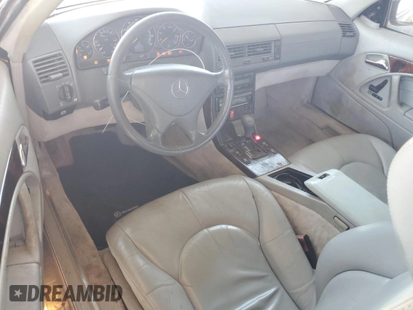 1999 Mercedes-Benz SL-Class with VIN WDBFA68F5XF180746, listed as a Copart auction lot 83422784 with 109,648 mi miles and Clean Title. Bid and sale history available at carsss.com. Image 8.