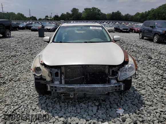 2008 Infiniti G35 Journey with VIN JNKBV61E18M210746, listed as a Copart auction lot 59587985 with 266,221 mi miles and Salvage title. Bid and sale history available at DreamBid. Image 5.