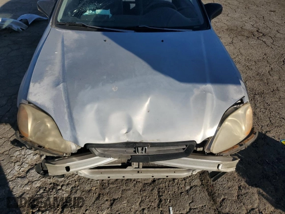 1997 Honda Civic DX with VIN 1HGEJ6125VL011041, listed as a Copart auction lot 83786224 with 208,170 mi miles and Salvage Title. Bid and sale history available at carsss.com. Image 11.