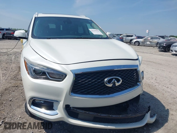 2019 Infiniti QX60 Luxe with VIN 5N1DL0MN7KC501009, listed as a IAAI auction lot 42145494 with 130,375 mi miles and . Bid and sale history available at DreamBid. Image 12.