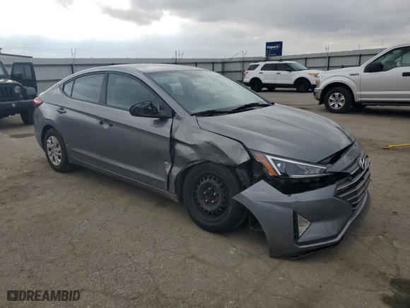 2019 Hyundai Elantra SE with VIN 5NPD74LF0KH450323, listed as a Copart auction lot 45767555 with 84,823 mi miles and Salvage Title. Bid and sale history available at carsss.com. Image 4.