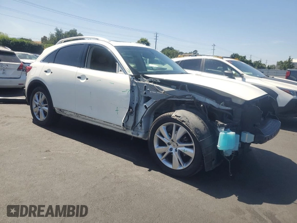 2015 Infiniti QX70 с VIN JN8CS1MW2FM483511, выставлен на аукционе Copart как лот 58186765 с пробегом 127 186 миль миль и Списание • Salvage title. История ставок и продаж доступна на DreamBid. Изображение 4.