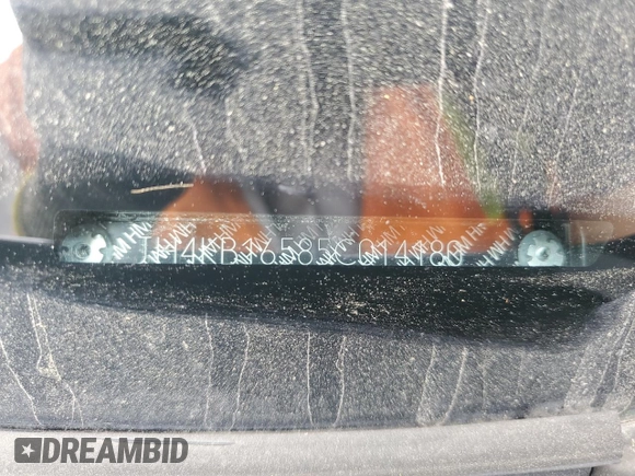2005 Acura RL with VIN JH4KB16585C014180, listed as a Copart auction lot 53660715 with 0 mi miles and Salvage Title. Bid and sale history available at carsss.com. Image 12.