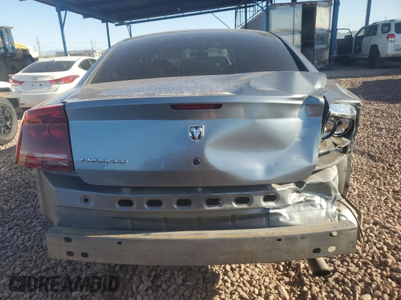 2006 Dodge Charger with VIN 2B3KA43G46H306680, listed as a Copart auction lot 54074305 with 102,912 mi miles and Salvage Title. Bid and sale history available at DreamBid. Image 6.