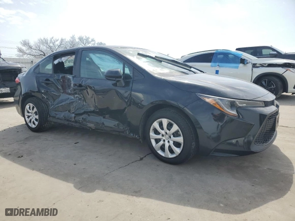 2022 Toyota Corolla LE with VIN 5YFEPMAE9NP342904, listed as a Copart auction lot 48617605 with 57,341 mi miles and Salvage Title. Bid and sale history available at carsss.com. Image 4.