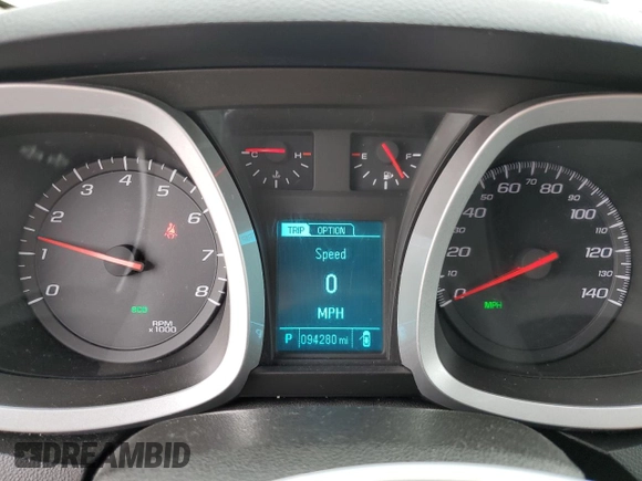 2013 Chevrolet Equinox LT z VIN 2GNFLEEK2D6215215, wystawiony jako Copart lot #57359615 z przebiegiem 94 280 mil mil oraz Szkoda całkowita • Salvage title. Historia ofert i sprzedaży dostępna na DreamBid. Obrazek 9.