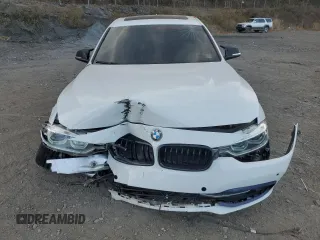 2017 BMW 3 Series 340i with VIN WBA8B3G54HNU35065, listed as a Copart auction lot 77381774 with Not Provided miles and Salvage Title. Bid and sale history available at DreamBid. Image 5.