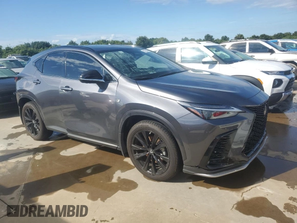 2023 Lexus NX with VIN JTJKKCFZ3P2017316, listed as a Copart auction lot 73752814 with 13,125 mi miles and Salvage Title. Bid and sale history available at carsss.com. Image 4.