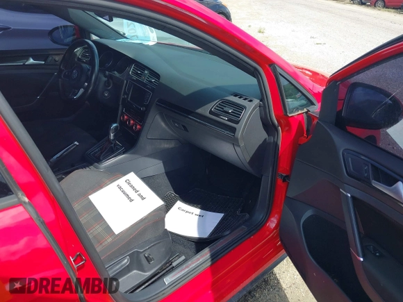 2016 Volkswagen Golf GTI SE with VIN 3VW4T7AU2GM059834, listed as a IAAI auction lot 40418271 with 78,891 mi miles. Bid and sale history available at carsss.com. Image 5.