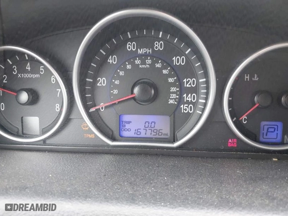 2008 Hyundai Veracruz GLS with VIN KM8NU13C48U069814, listed as a IAAI auction lot 41880868 with 167,796 mi miles. Bid and sale history available at carsss.com. Image 7.