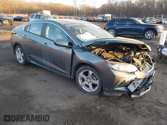 2017 Chevrolet Volt LT with VIN 1G1RA6S58HU152525, listed as a IAAI auction lot 41284058 with 69,066 mi miles. Bid and sale history available at carsss.com. Image 1.